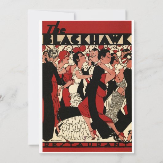 Invitation Années 20 (Devant)