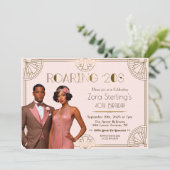 Invitation Années 20 : Anniversaire des Mariages afro-américa (Debout devant)