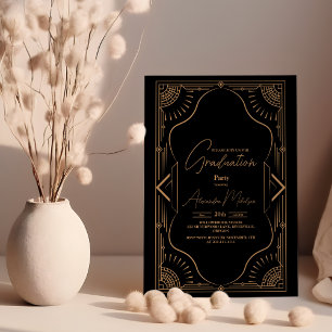 Invitation Années 20 Gatsby Vintage Art Déco