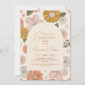 Invitation Années 70 Super rétrograde (Devant)