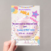 INVITATION ANNIVERSAIRE (In situ (ordinateur de poche))