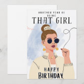 Invitation Anniversaire (Devant / Derrière)