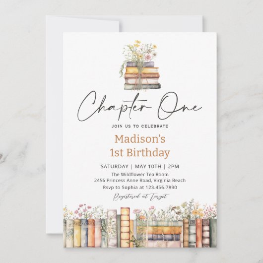 Invitation Anniversaire (Devant)