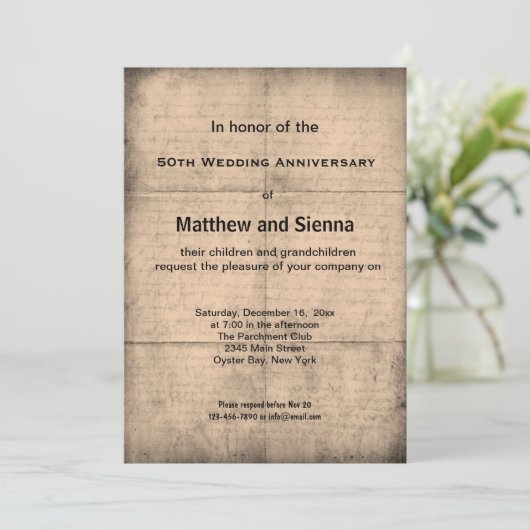 Invitation Anniversaire (Debout devant)