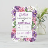 Invitation Anniversaire (Debout devant)