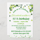 Invitation Anniversaire (Devant / Derrière)