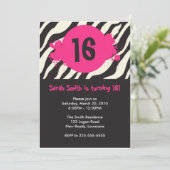 Invitation Anniversaire (Debout devant)