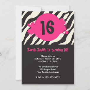 Invitation Anniversaire