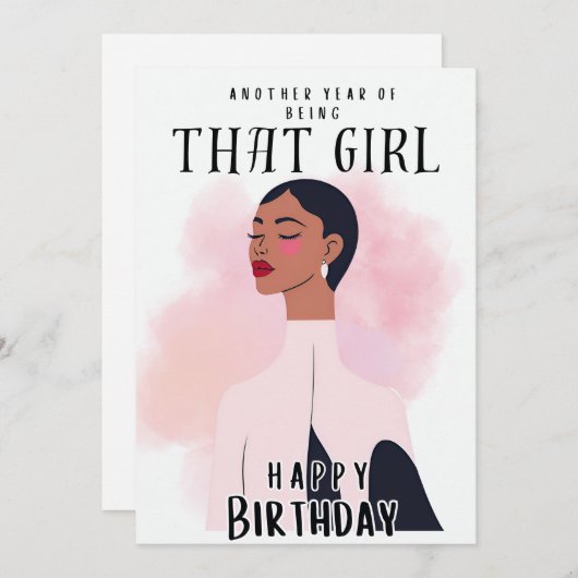 Invitation Anniversaire (Devant / Derrière)