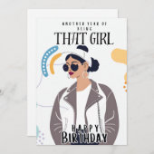 Invitation Anniversaire (Devant / Derrière)