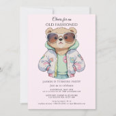 Invitation Anniversaire" (Devant)