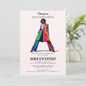 Invitation Anniversaire" (Debout devant)