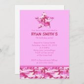 Invitation Anniversaire (Devant / Derrière)