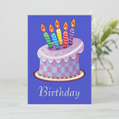 Invitation Anniversaire (Debout devant)