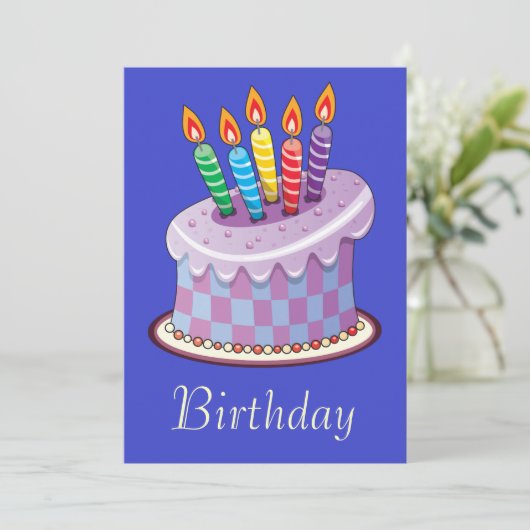 Invitation Anniversaire (Debout devant)