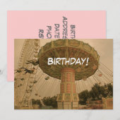 Invitation Anniversaire! (Devant / Derrière)