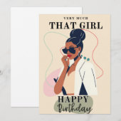 Invitation Anniversaire (Devant / Derrière)