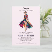 Invitation Anniversaire" (Debout devant)