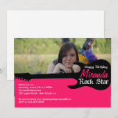 Invitation Anniversaire (Devant / Derrière)