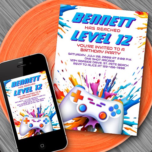 Invitation Anniversaire