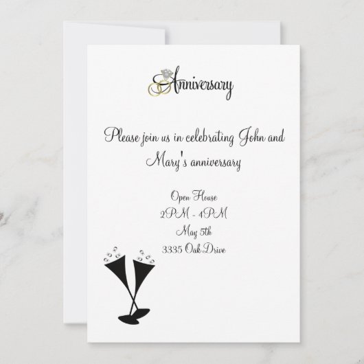 Invitation Anniversaire (Devant)