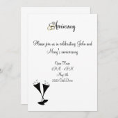 Invitation Anniversaire (Devant / Derrière)