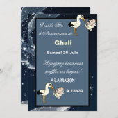 Invitation Anniversaire (Devant / Derrière)