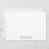 Invitation Anniversaire (Dos)