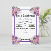 Invitation Anniversaire (Debout devant)