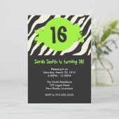 Invitation Anniversaire (Debout devant)