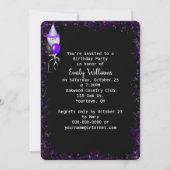 Invitation Anniversaire 1983 avec Confetti (Dos)