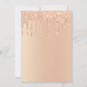 Invitation Anniversaire 21 Ans Tendances Paillette (Dos)