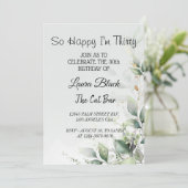 Invitation | Anniversaire 30 ans | Anniversaire 50 (Debout devant)