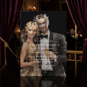 Invitation Anniversaire 30 ans Bal Masqué Masque D
