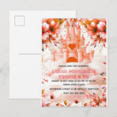 Invitation anniversaire 4 ans Modifiable Pour touj (Devant / Derrière)