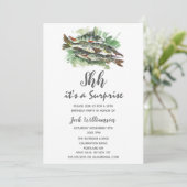 Invitation Anniversaire 50 ans | Fish Gone Fishing Surprise P (Debout devant)