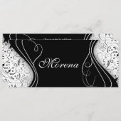 Invitation anniversaire 50 ans horizontal (Devant / Derrière)