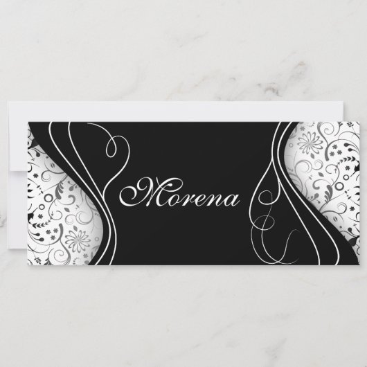 Invitation anniversaire 50 ans horizontal (Devant)