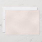 Invitation Anniversaire 70 Ans Gâteau Rose Gold (Dos)