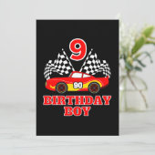 Invitation Anniversaire 9 ans (Debout devant)