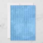 Invitation Anniversaire À La Pêche Ou À La Pêche (Dos)