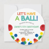 Invitation anniversaire à une fête endiablée (Devant)