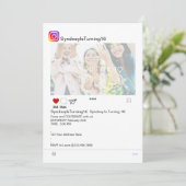 INVITATION ANNIVERSAIRE ADO, FÊTE ADO, (Debout devant)