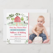 Invitation Anniversaire agricole (Devant)