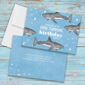 Invitation Anniversaire Amusement Whimsical Ocean Natation Re