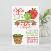 Invitation Anniversaire Apple (Debout devant)