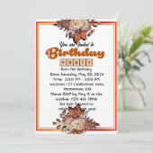 Invitation Anniversaire Bash : Vous êtes Invité ! (Debout devant)