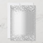 Invitation Anniversaire blanc (Dos)