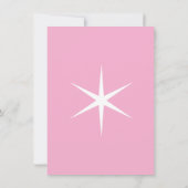 Invitation Anniversaire Bliss Célébrer dans le style (Dos)