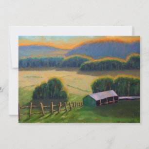 Invitation Anniversaire coloré du Missouri Ozark Mountain